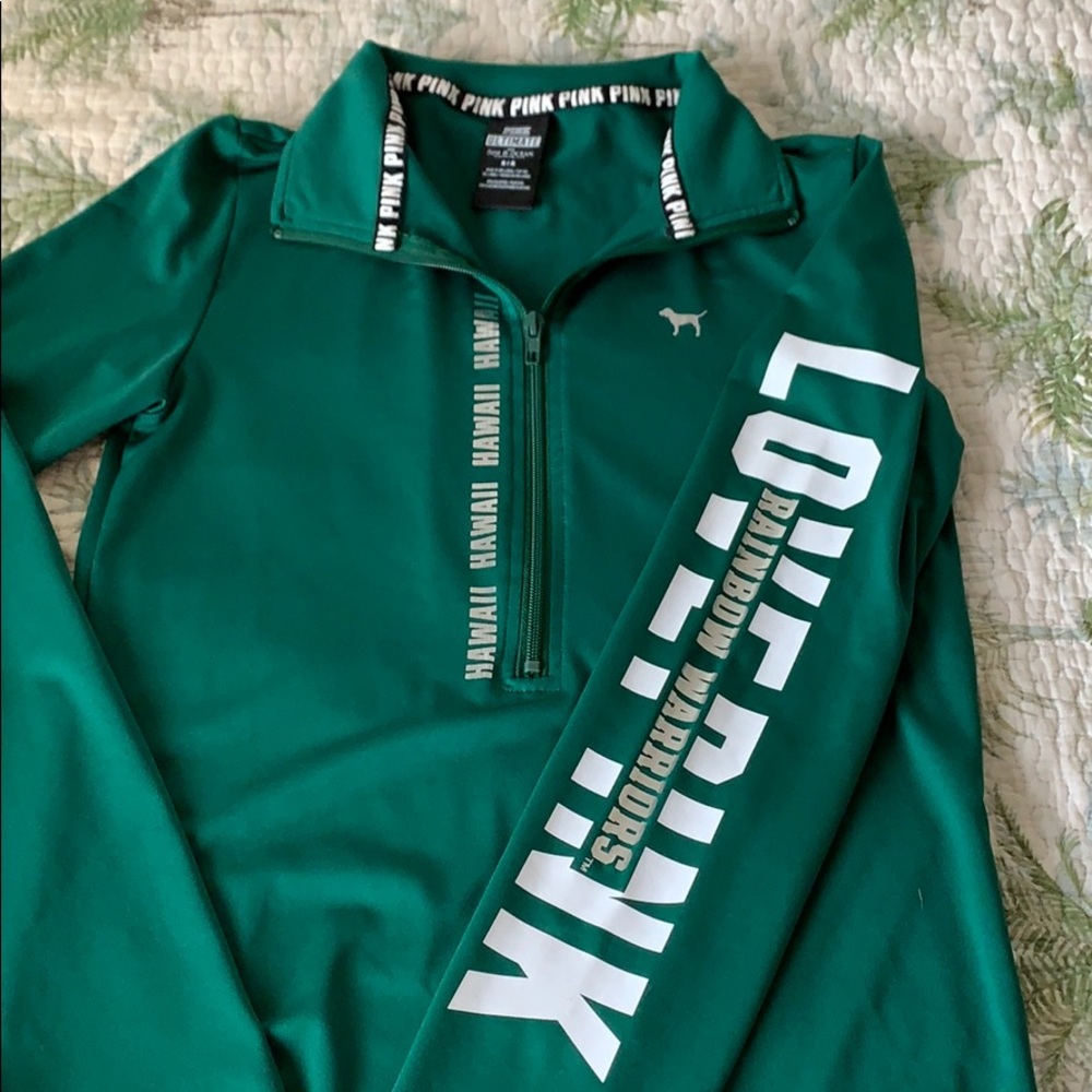 PINK University of Hawaii Half-Zip